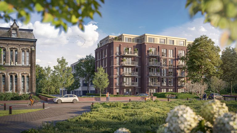 Elzenkwartier Deurne • Exterieurimpressie noord-oostgevel