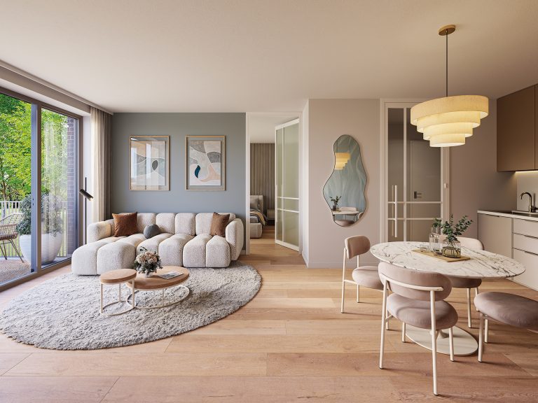 Elzenkwartier Deurne • Interieurimpressie appartement